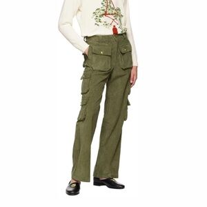 Tanner Fletcher Green Gus cargo pants